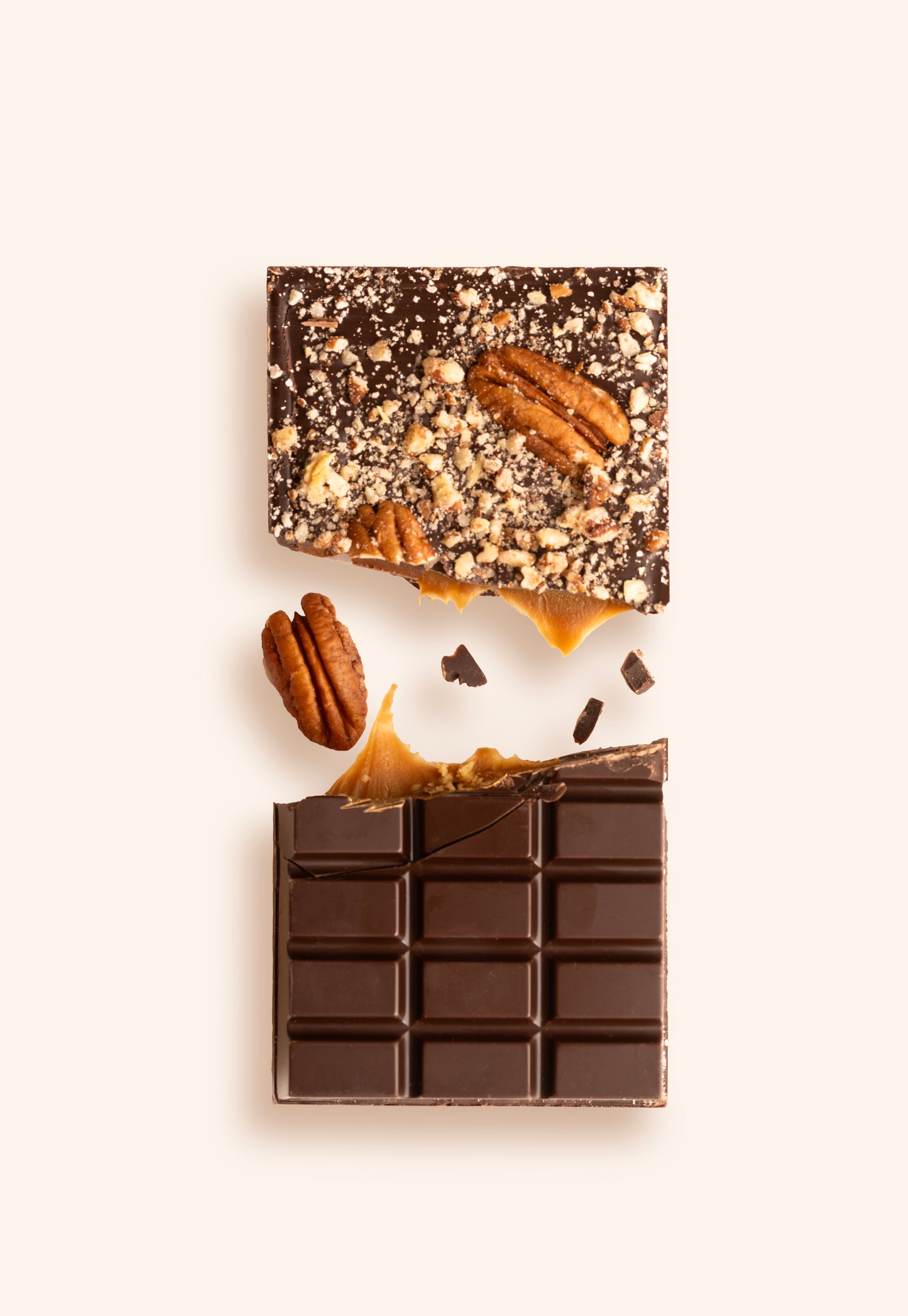 Pecan - karamel - toffee bar
